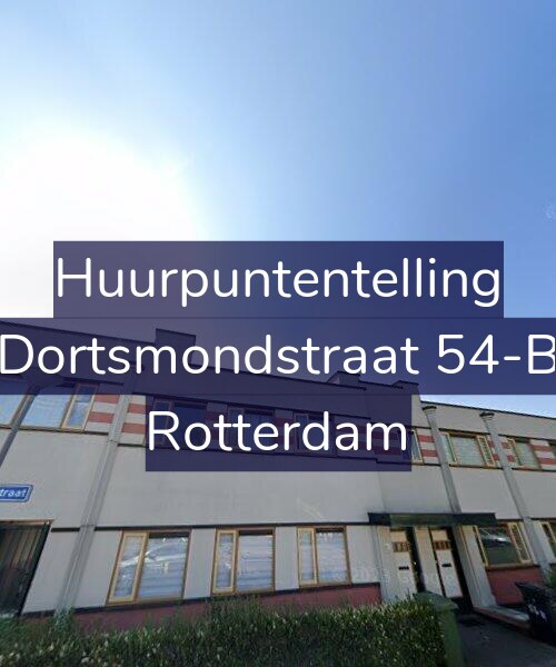 Foto gevel Huurpuntentelling voor Dortsmondstraat 54-B, Rotterdam
