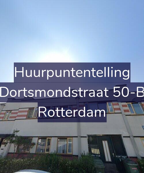 Foto gevel Huurpuntentelling voor Dortsmondstraat 50-B, Rotterdam