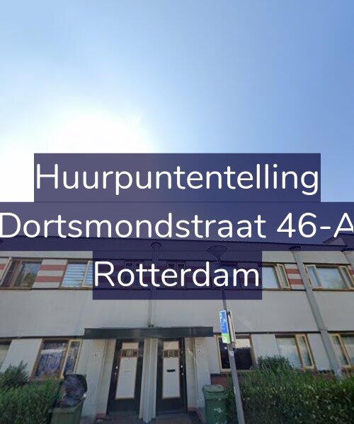 Foto gevel Huurpuntentelling voor Dortsmondstraat 46-A, Rotterdam