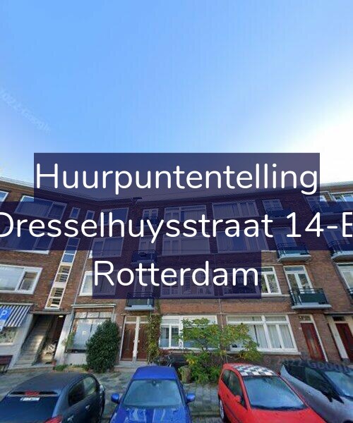 Foto gevel Huurpuntentelling voor Dresselhuysstraat 14-B, Rotterdam