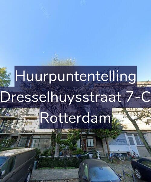 Foto gevel Huurpuntentelling voor Dresselhuysstraat 7-C, Rotterdam