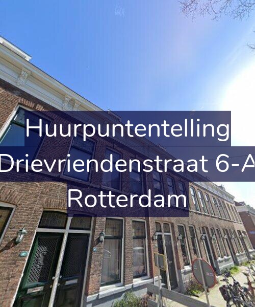 Foto gevel Huurpuntentelling voor Drievriendenstraat 6-A, Rotterdam
