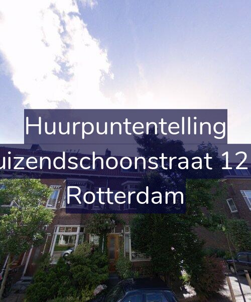 Foto gevel Huurpuntentelling voor Duizendschoonstraat 12-C, Rotterdam