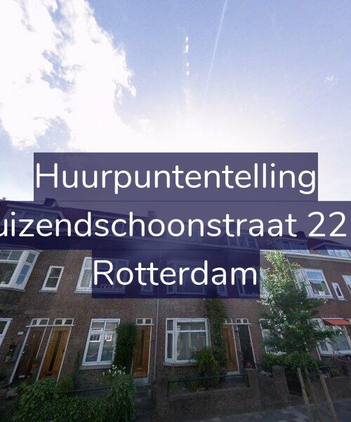 Foto gevel Huurpuntentelling voor Duizendschoonstraat 22-B, Rotterdam