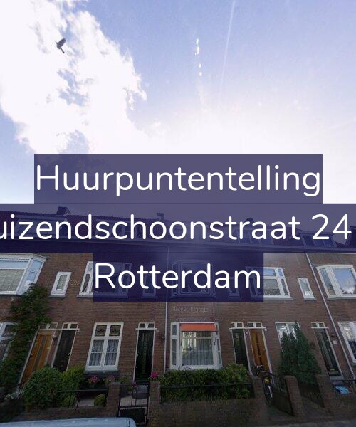 Foto gevel Huurpuntentelling voor Duizendschoonstraat 24-A, Rotterdam