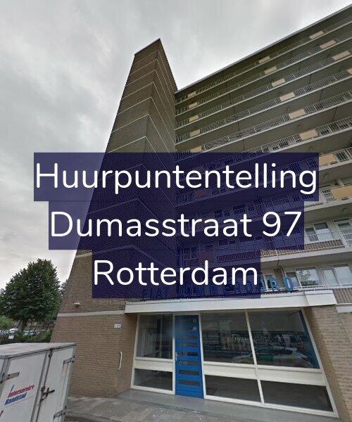 Foto gevel Huurpuntentelling voor Dumasstraat 97, Rotterdam