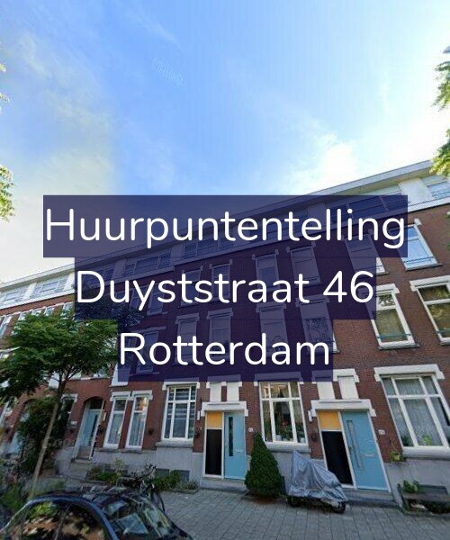 Foto gevel Huurpuntentelling voor Duyststraat 46, Rotterdam