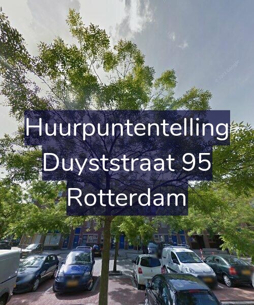 Foto gevel Huurpuntentelling voor Duyststraat 95, Rotterdam