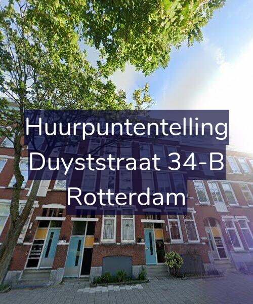 Foto gevel Huurpuntentelling voor Duyststraat 34-B, Rotterdam