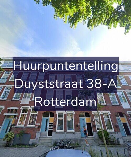 Foto gevel Huurpuntentelling voor Duyststraat 38-A, Rotterdam