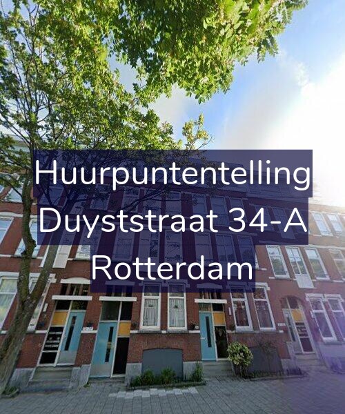 Foto gevel Huurpuntentelling voor Duyststraat 34-A, Rotterdam