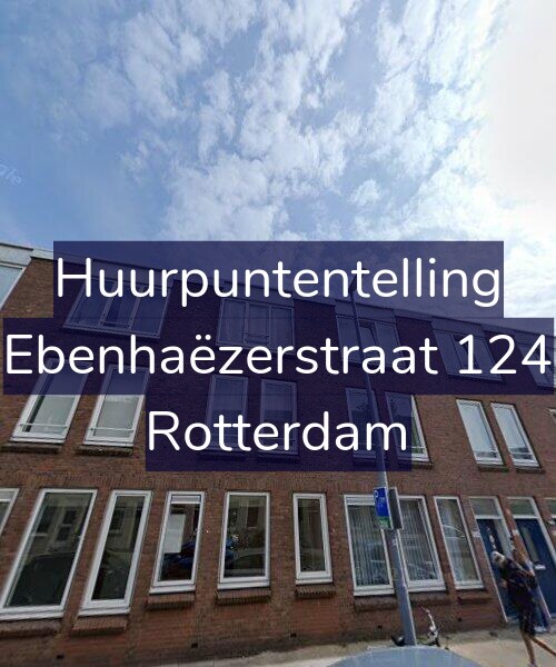 Foto gevel Huurpuntentelling voor Ebenhaëzerstraat 124, Rotterdam
