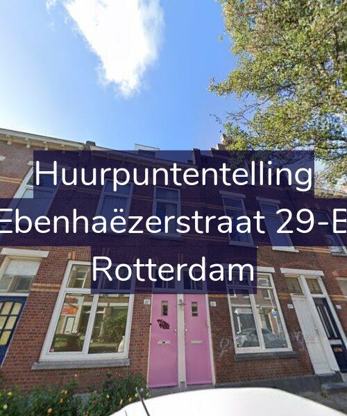 Foto gevel Huurpuntentelling voor Ebenhaëzerstraat 29-B, Rotterdam