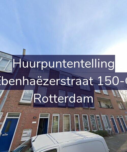 Foto gevel Huurpuntentelling voor Ebenhaëzerstraat 150-C, Rotterdam