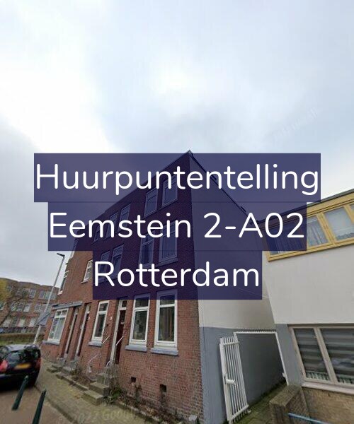 Foto gevel Huurpuntentelling voor Eemstein 2-A02, Rotterdam