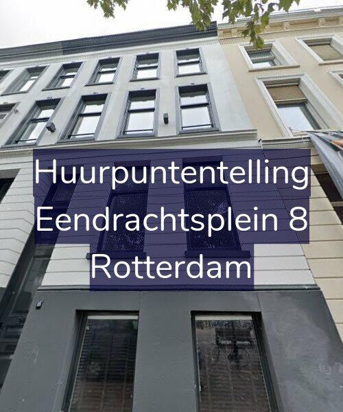 Foto gevel Huurpuntentelling voor Eendrachtsplein 8, Rotterdam