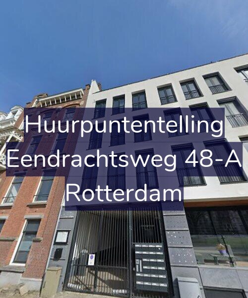 Foto gevel Huurpuntentelling voor Eendrachtsweg 48-A, Rotterdam