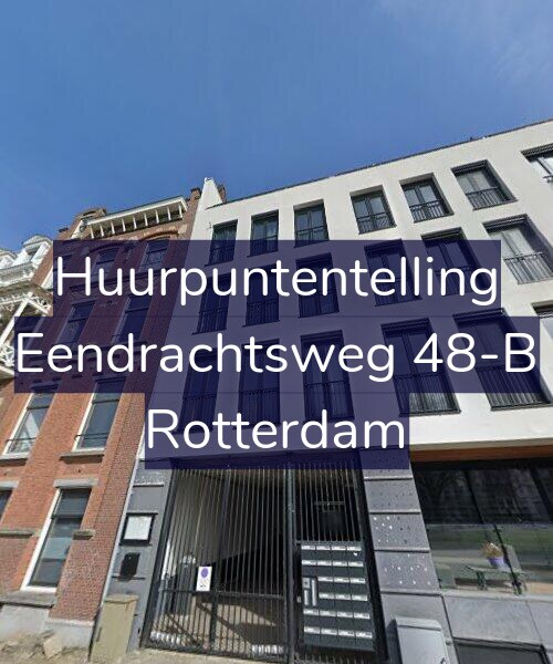 Foto gevel Huurpuntentelling voor Eendrachtsweg 48-B, Rotterdam