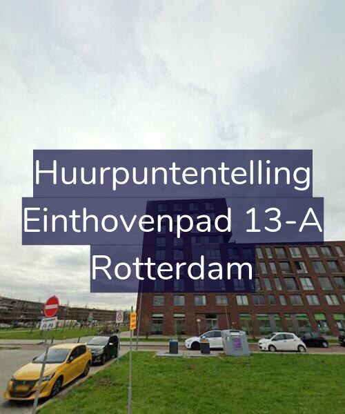Foto gevel Huurpuntentelling voor Einthovenpad 13-A, Rotterdam