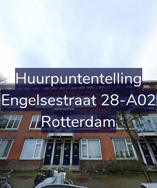 Foto gevel Huurpuntentelling voor Engelsestraat 28-A02, Rotterdam