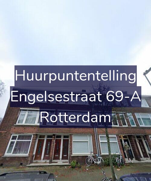 Foto gevel Huurpuntentelling voor Engelsestraat 69-A, Rotterdam