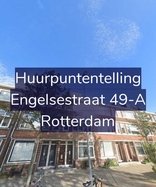 Foto gevel Huurpuntentelling voor Engelsestraat 49-A, Rotterdam