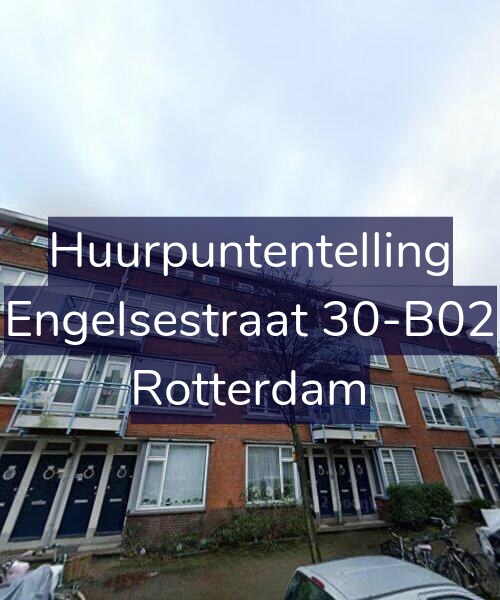 Foto gevel Huurpuntentelling voor Engelsestraat 30-B02, Rotterdam