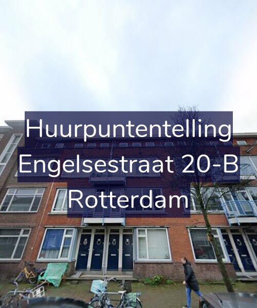 Foto gevel Huurpuntentelling voor Engelsestraat 20-B, Rotterdam