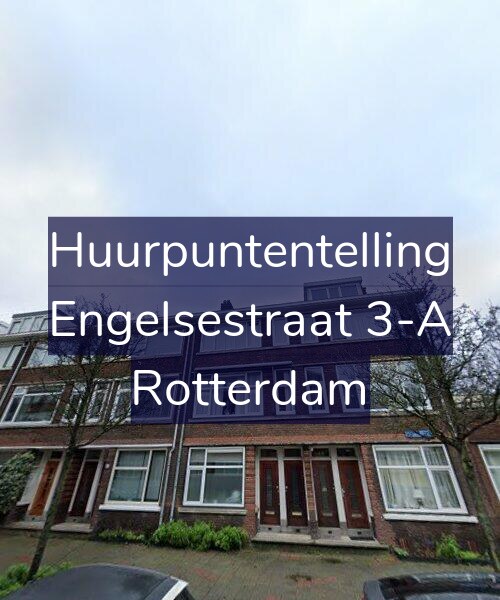 Foto gevel Huurpuntentelling voor Engelsestraat 3-A, Rotterdam