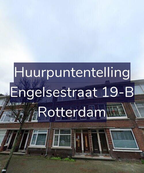 Foto gevel Huurpuntentelling voor Engelsestraat 19-B, Rotterdam