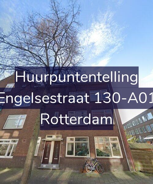 Foto gevel Huurpuntentelling voor Engelsestraat 130-A01, Rotterdam