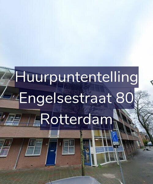 Foto gevel Huurpuntentelling voor Engelsestraat 80, Rotterdam