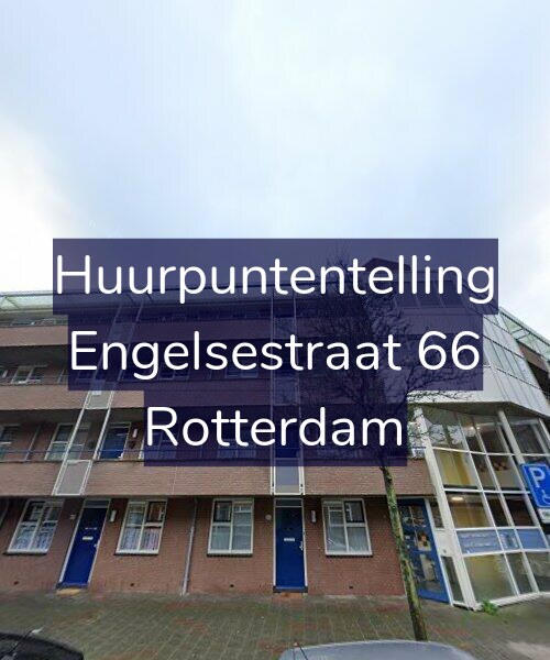 Foto gevel Huurpuntentelling voor Engelsestraat 66, Rotterdam