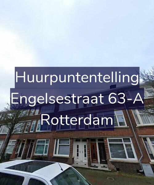Foto gevel Huurpuntentelling voor Engelsestraat 63-A, Rotterdam