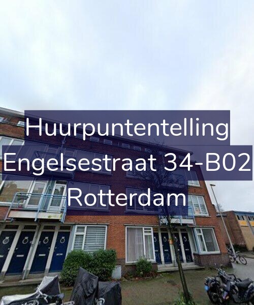 Foto gevel Huurpuntentelling voor Engelsestraat 34-B02, Rotterdam
