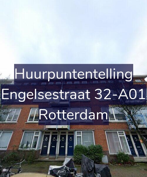 Foto gevel Huurpuntentelling voor Engelsestraat 32-A01, Rotterdam