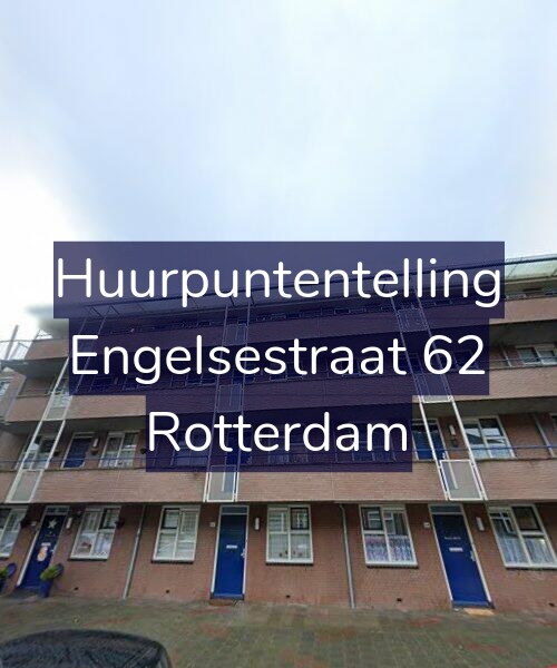 Foto gevel Huurpuntentelling voor Engelsestraat 62, Rotterdam