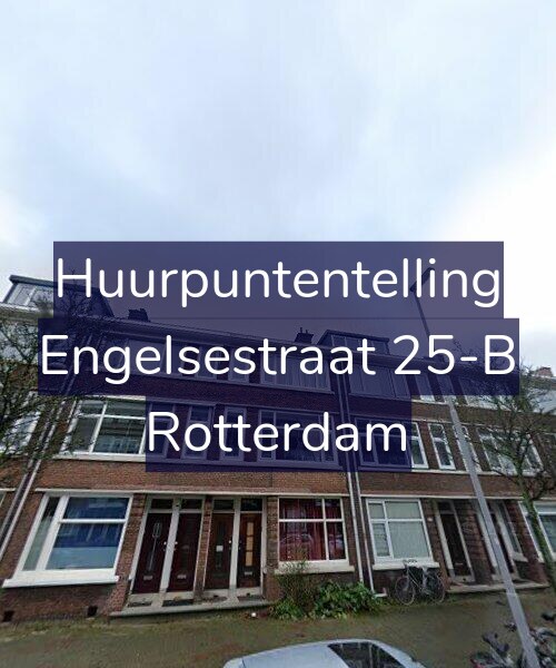Foto gevel Huurpuntentelling voor Engelsestraat 25-B, Rotterdam