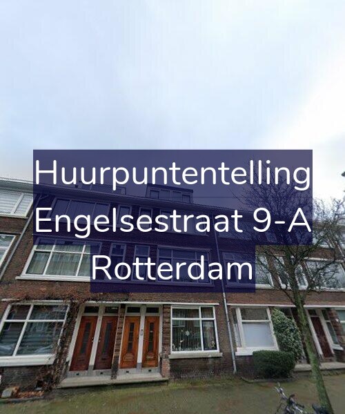 Foto gevel Huurpuntentelling voor Engelsestraat 9-A, Rotterdam