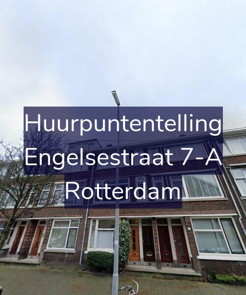 Foto gevel Huurpuntentelling voor Engelsestraat 7-A, Rotterdam
