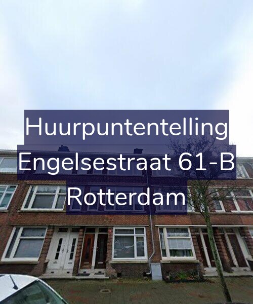 Foto gevel Huurpuntentelling voor Engelsestraat 61-B, Rotterdam