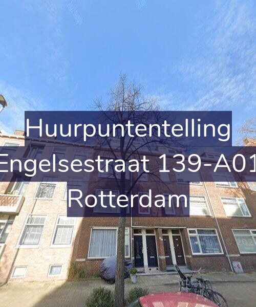 Foto gevel Huurpuntentelling voor Engelsestraat 139-A01, Rotterdam