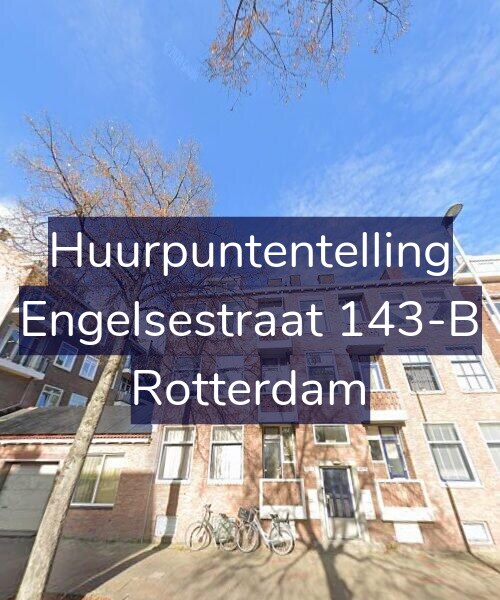 Foto gevel Huurpuntentelling voor Engelsestraat 143-B, Rotterdam