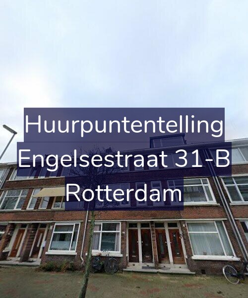 Foto gevel Huurpuntentelling voor Engelsestraat 31-B, Rotterdam