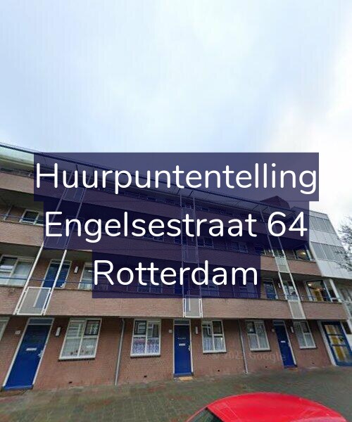 Foto gevel Huurpuntentelling voor Engelsestraat 64, Rotterdam