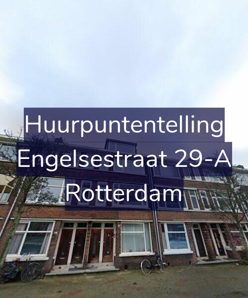 Foto gevel Huurpuntentelling voor Engelsestraat 29-A, Rotterdam