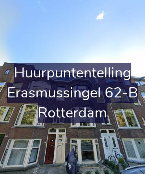 Foto gevel Huurpuntentelling voor Erasmussingel 62-B, Rotterdam