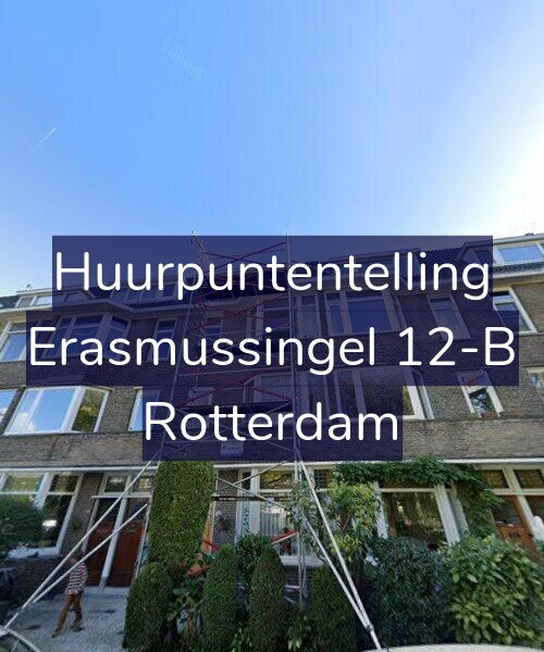 Foto gevel Huurpuntentelling voor Erasmussingel 12-B, Rotterdam