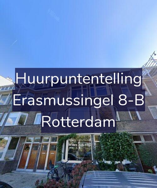 Foto gevel Huurpuntentelling voor Erasmussingel 8-B, Rotterdam