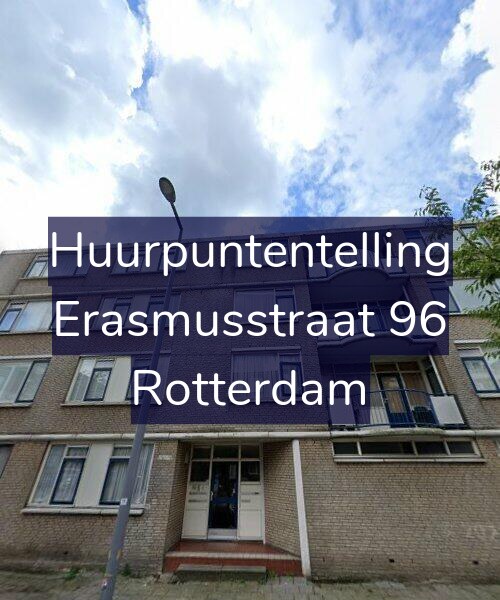 Foto gevel Huurpuntentelling voor Erasmusstraat 96, Rotterdam